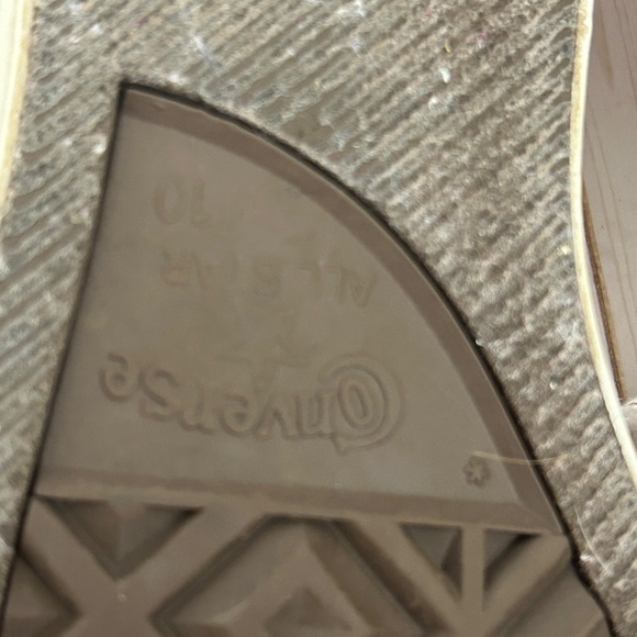 Converse All Stars Low Top White Canvas Sneakers - Picture 2 of 9